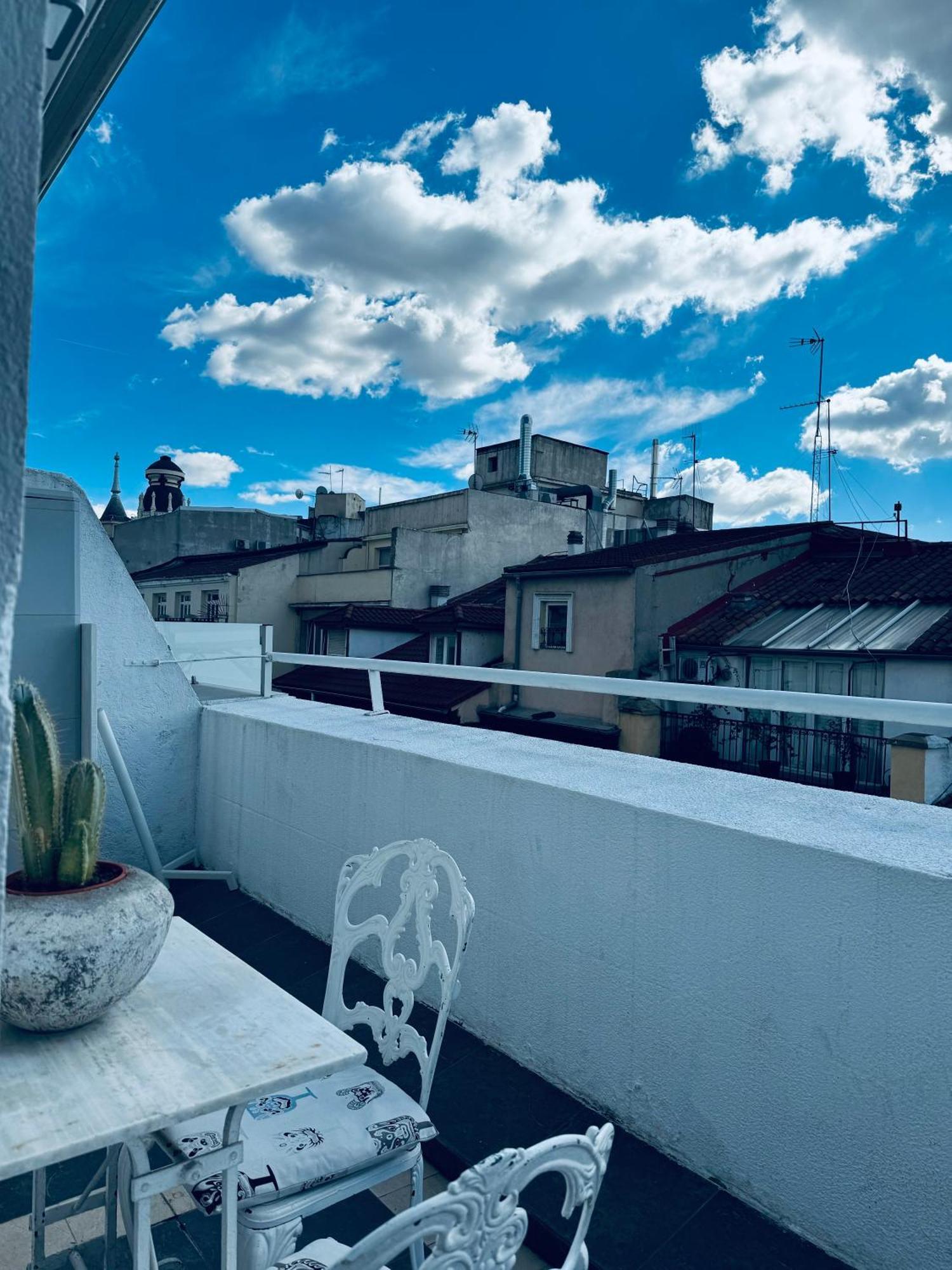 マドリードCenter City, Puerta Del Sol Terrazaアパートメント エクステリア 写真